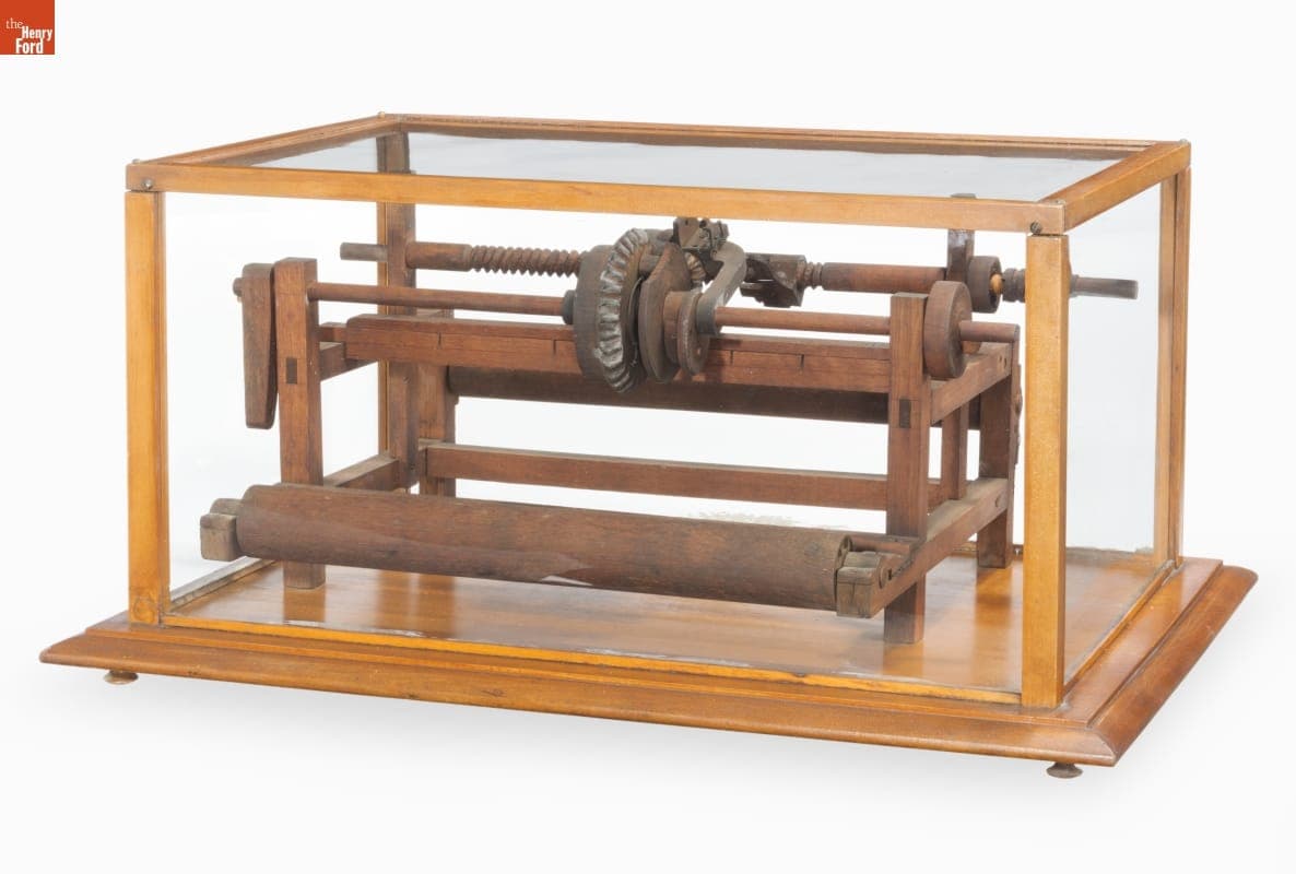 Model of a Page Fence Loom