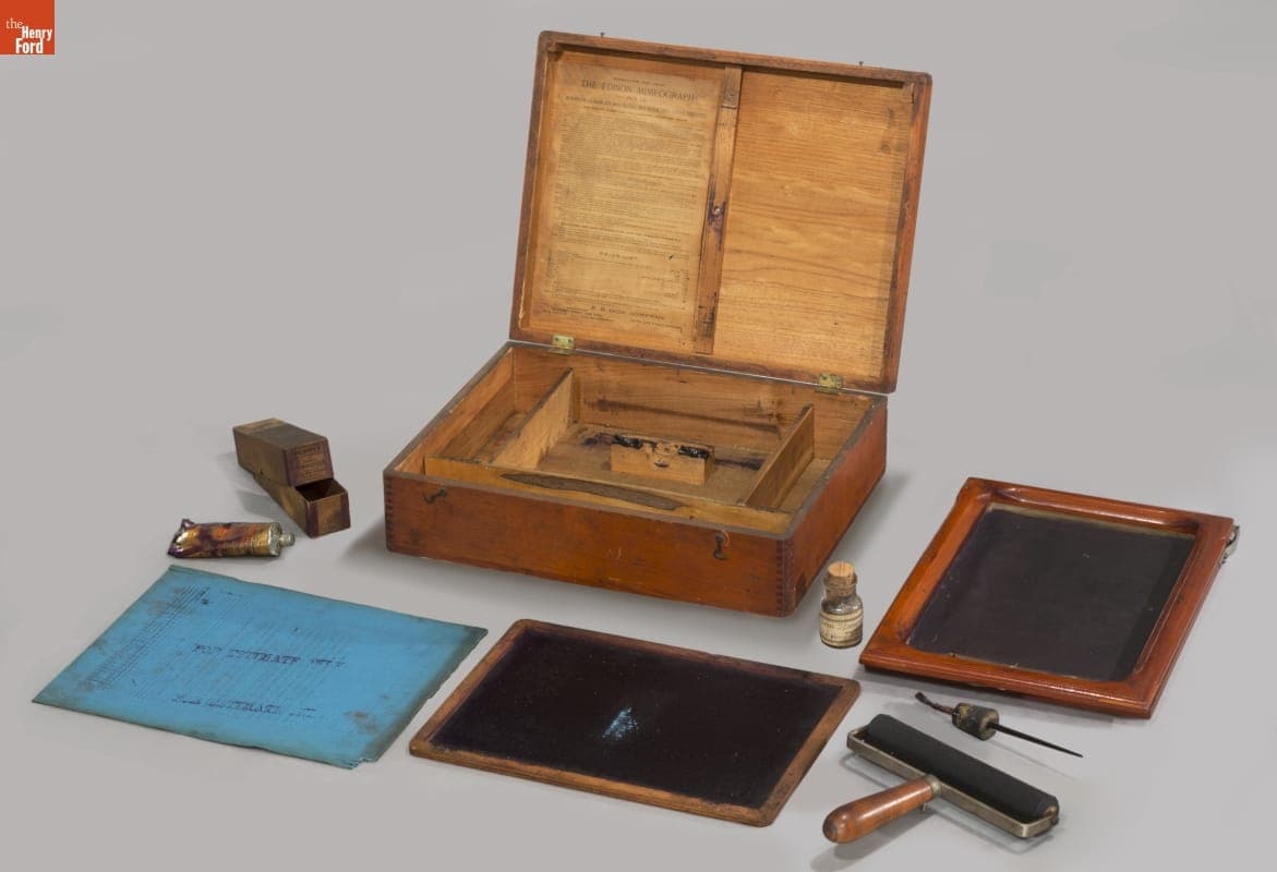 A.B. Dick Co. Edison Mimeograph No. 12, 1895-1915