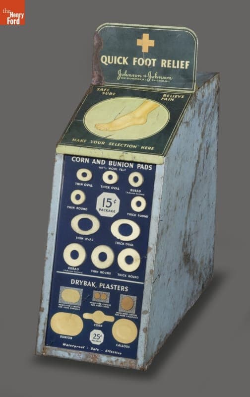 Johnson & Johnson Foot Pad Display