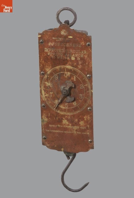 Dairymens Supply Co. Spring Balance, 1912-1921