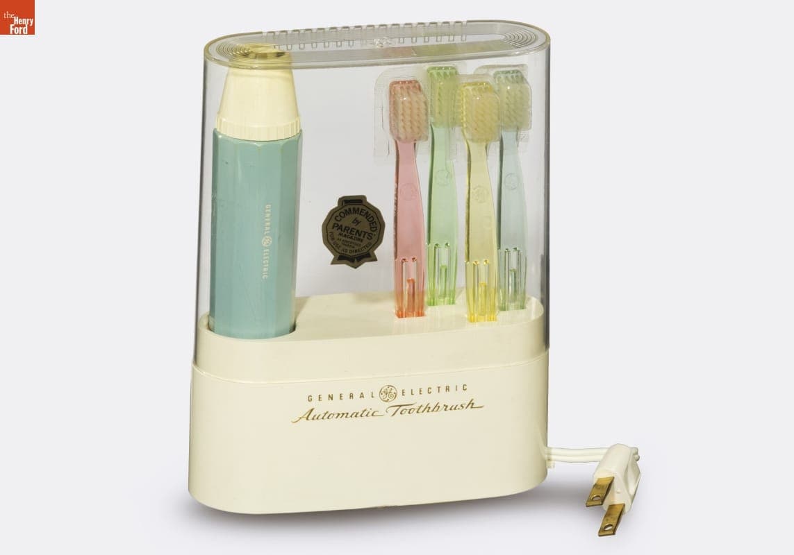 General Electric Model 5101 Cordless Electric Toothbrush, Used by the Harvey S. Firestone Family, 1961-1965