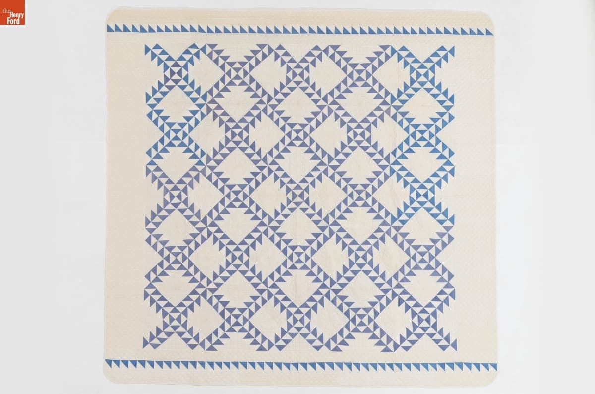 Lady of the Lake Quilt, Likely Made by Mary Elizabeth Proudfit, circa 1910