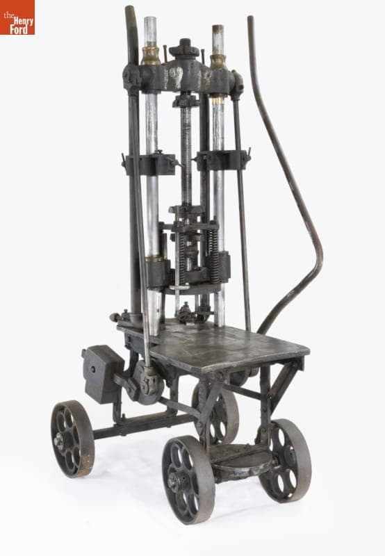 Glass Press, Used by Cambridge Glass Works, circa 1920