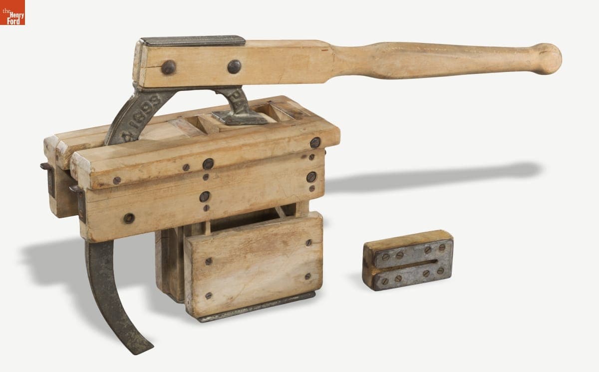 Cornish, Curtis & Green Mfg. Co. Butter Press, 1893-1898