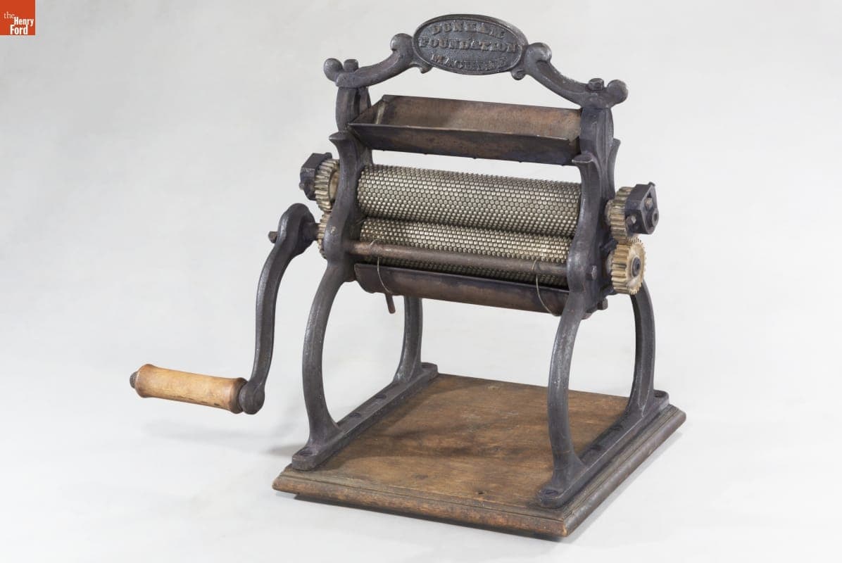 Dunham Honeycomb Foundation Machine, 1881-1890