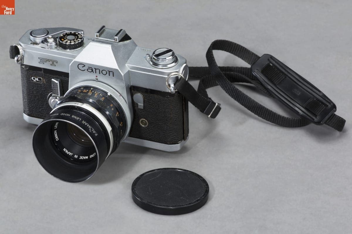 Canon FT QL Camera, Used by John Margolies, 1966-1971