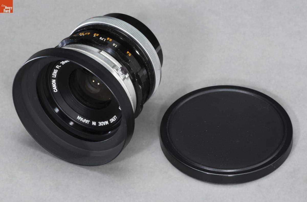 Canon Lens, Used by John Margolies, 1971-1979