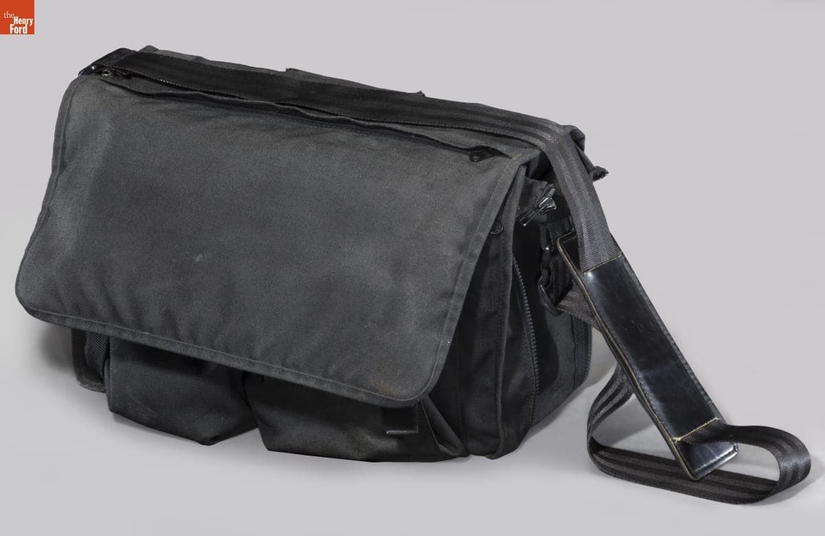 Camera Bag, Used by John Margolies, 1973-2016