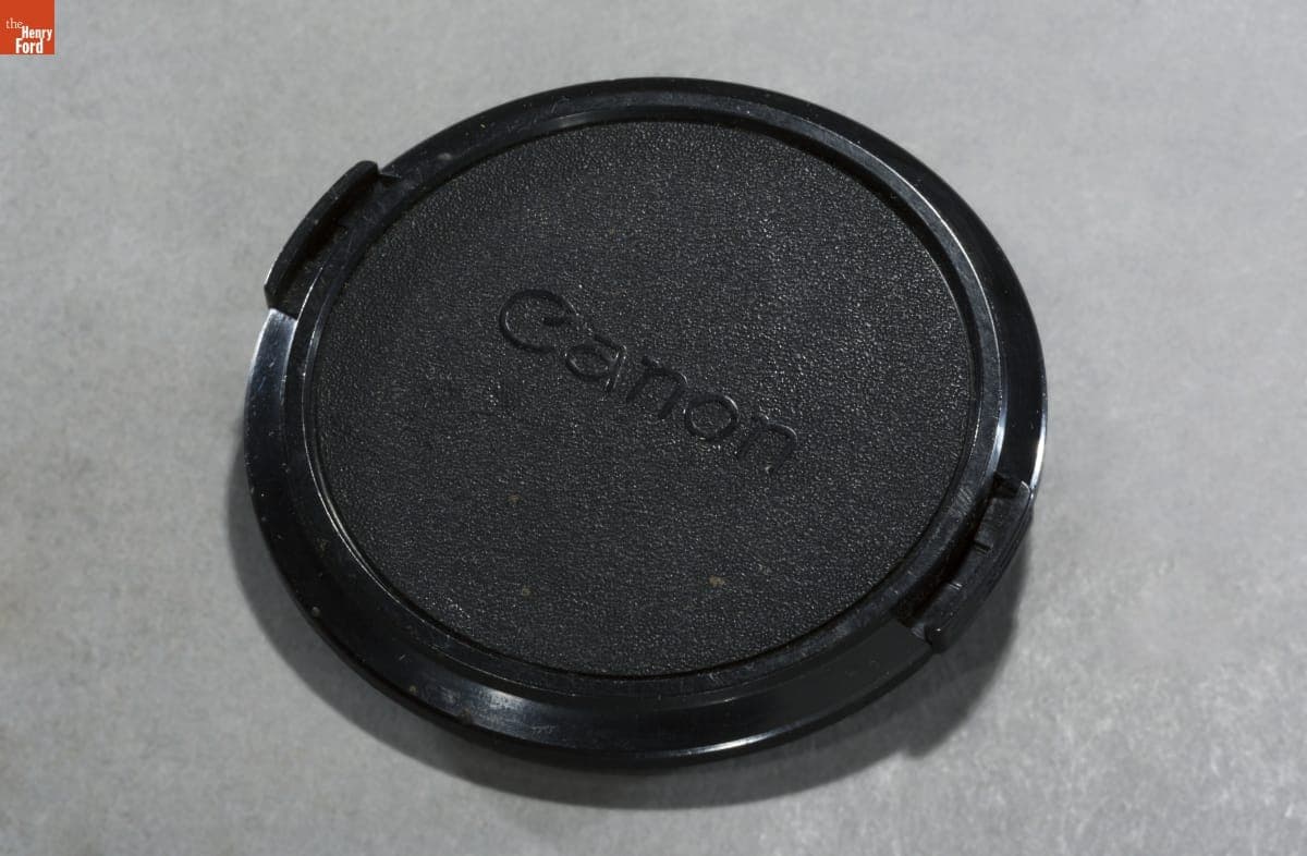 Canon Lens Cap, Used by John Margolies, 1973-2016