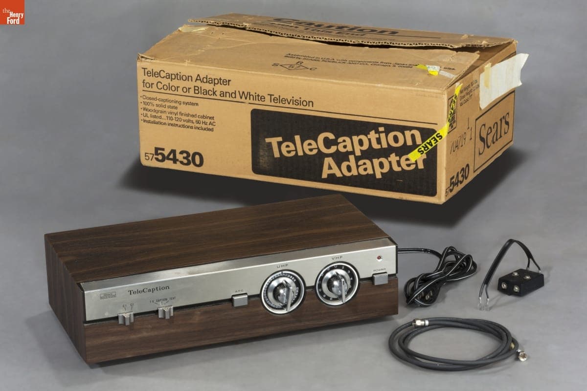 Television Caption Adapter, 1980-1981