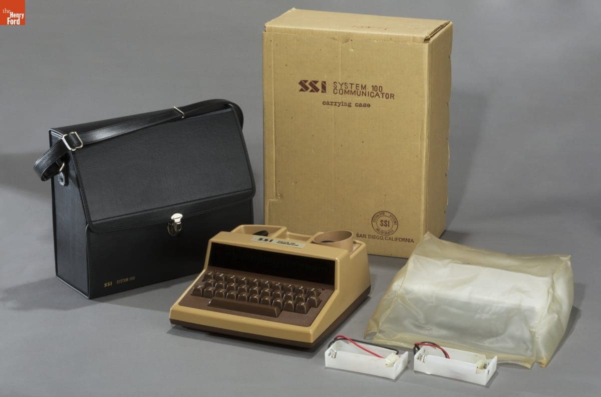 System 100 Text Telephone Unit, circa 1980