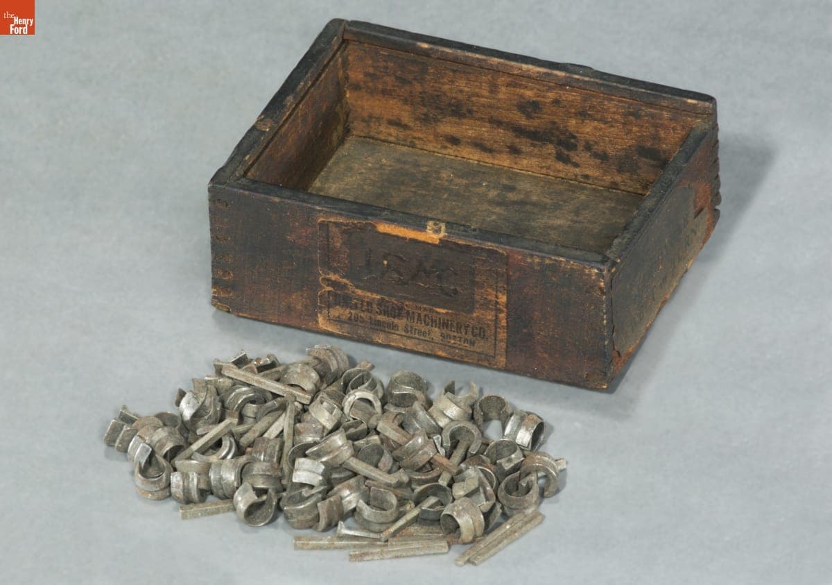 United Shoe Machinery Corporation Fasteners in Box, 1880-1920