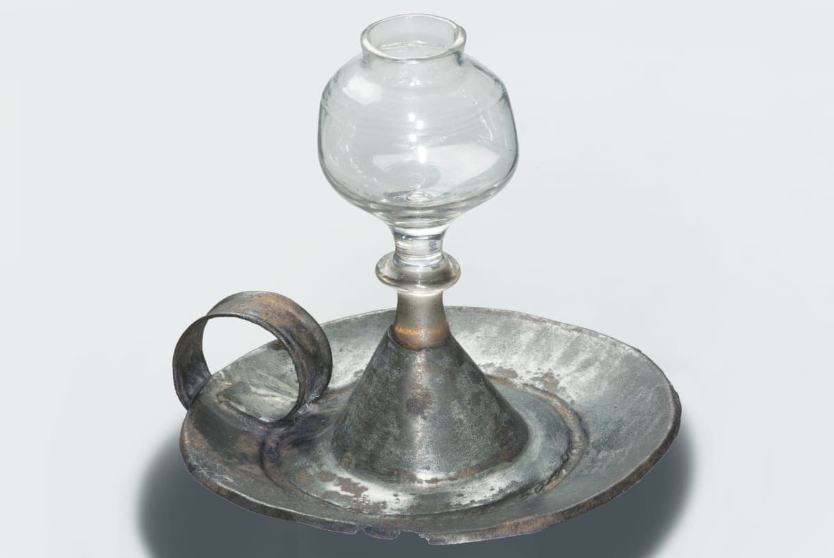 Whale Oil Lamp, circa 1825