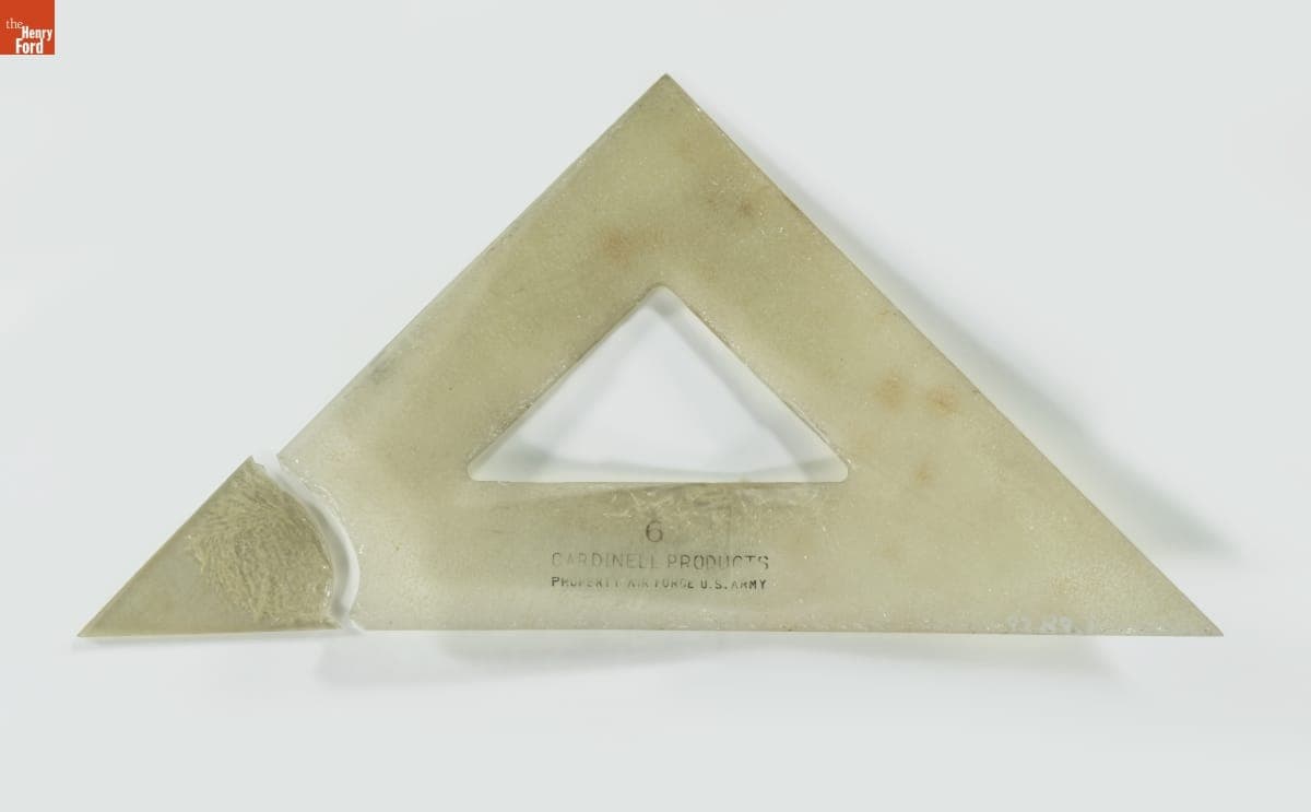 30 Degree Drafting Triangle, 1941-1947