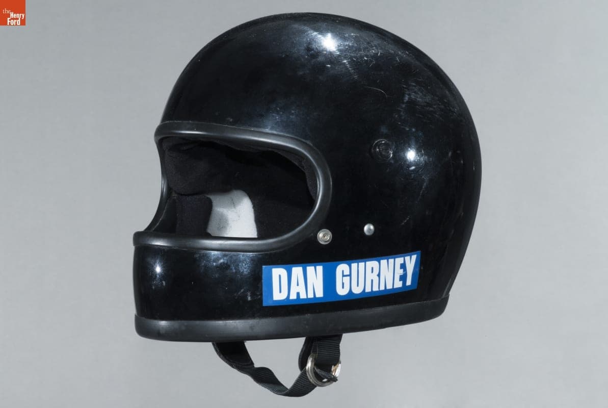Racing Helmet Worn by Dan Gurney, 1975