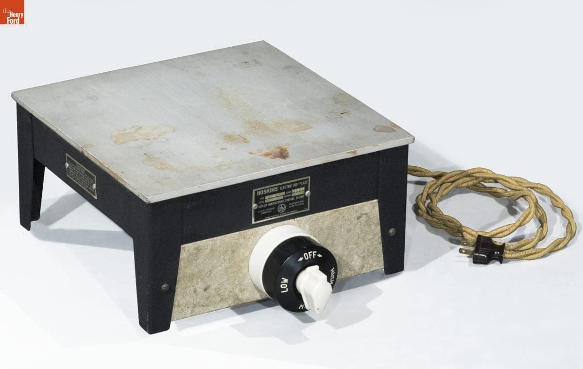 Hoskins Model MA 120 Electric Hot Plate, circa 1922