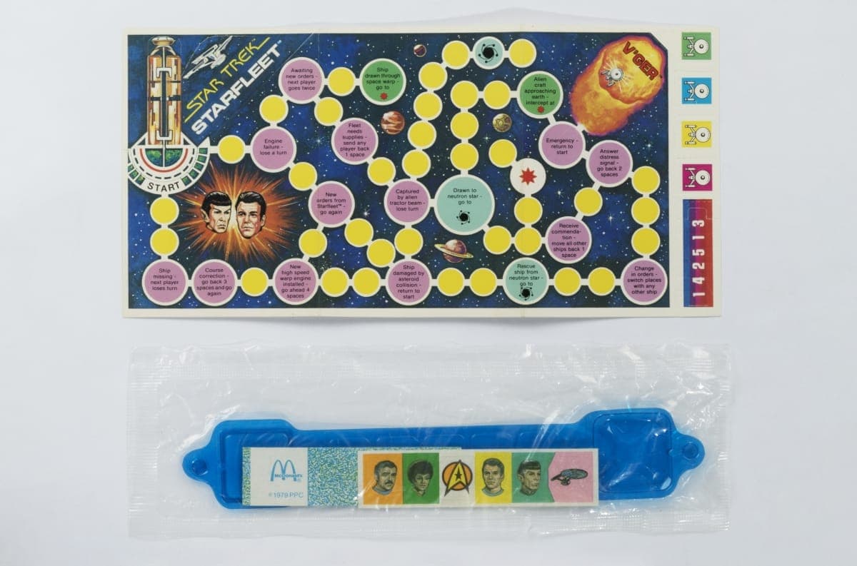 McDonald's "Star Trek Starfleet" Game, circa 1979