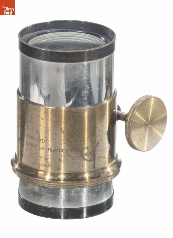 McIntosh Stereopticon Co. Magic Lantern Lens, 1877-1910