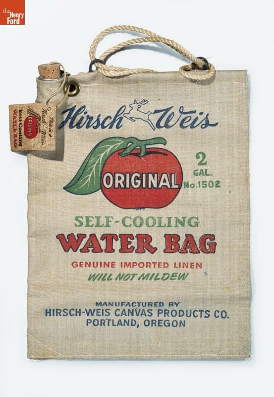 Hirsch-Weis Self-Cooling Water Bag, circa 1948
