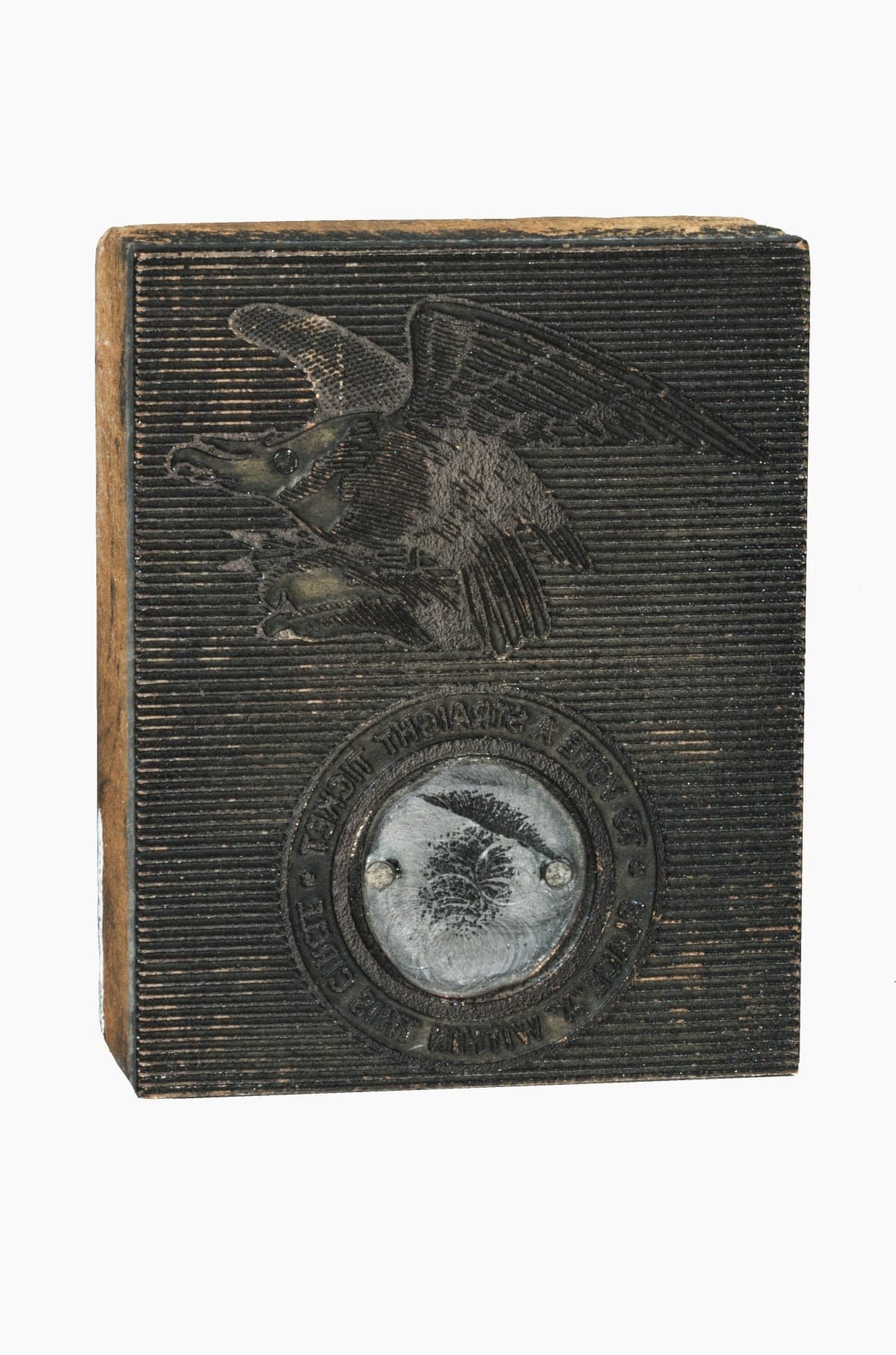 Election Ballot Printing Plate, circa 1920