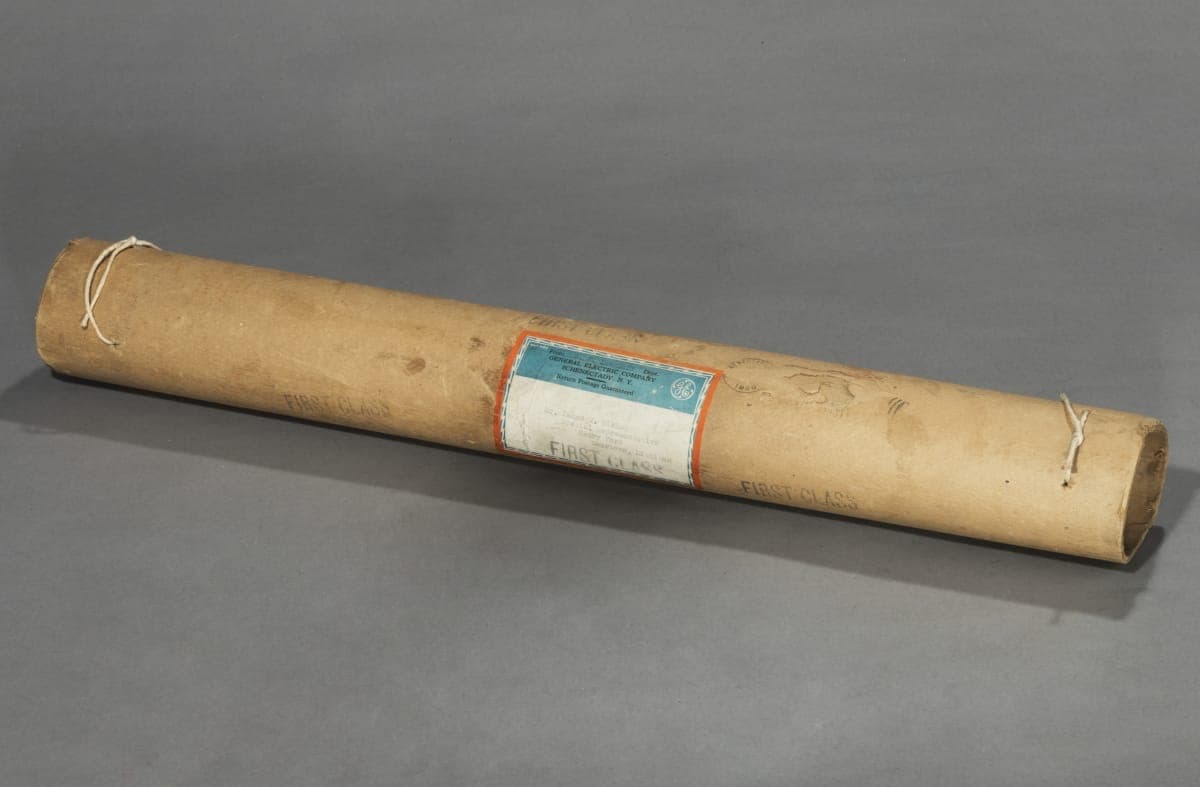 Insulation Sample from Edison Dynamo Used on SS Columbia, 1880