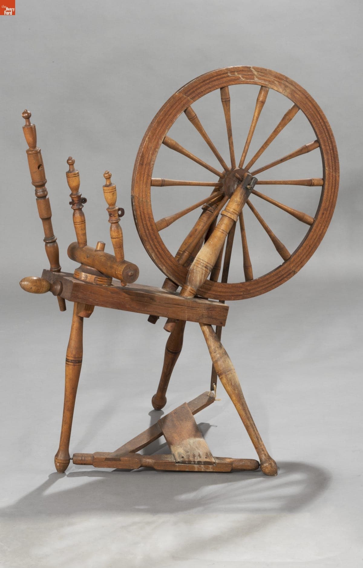 Flax Spinning Wheel