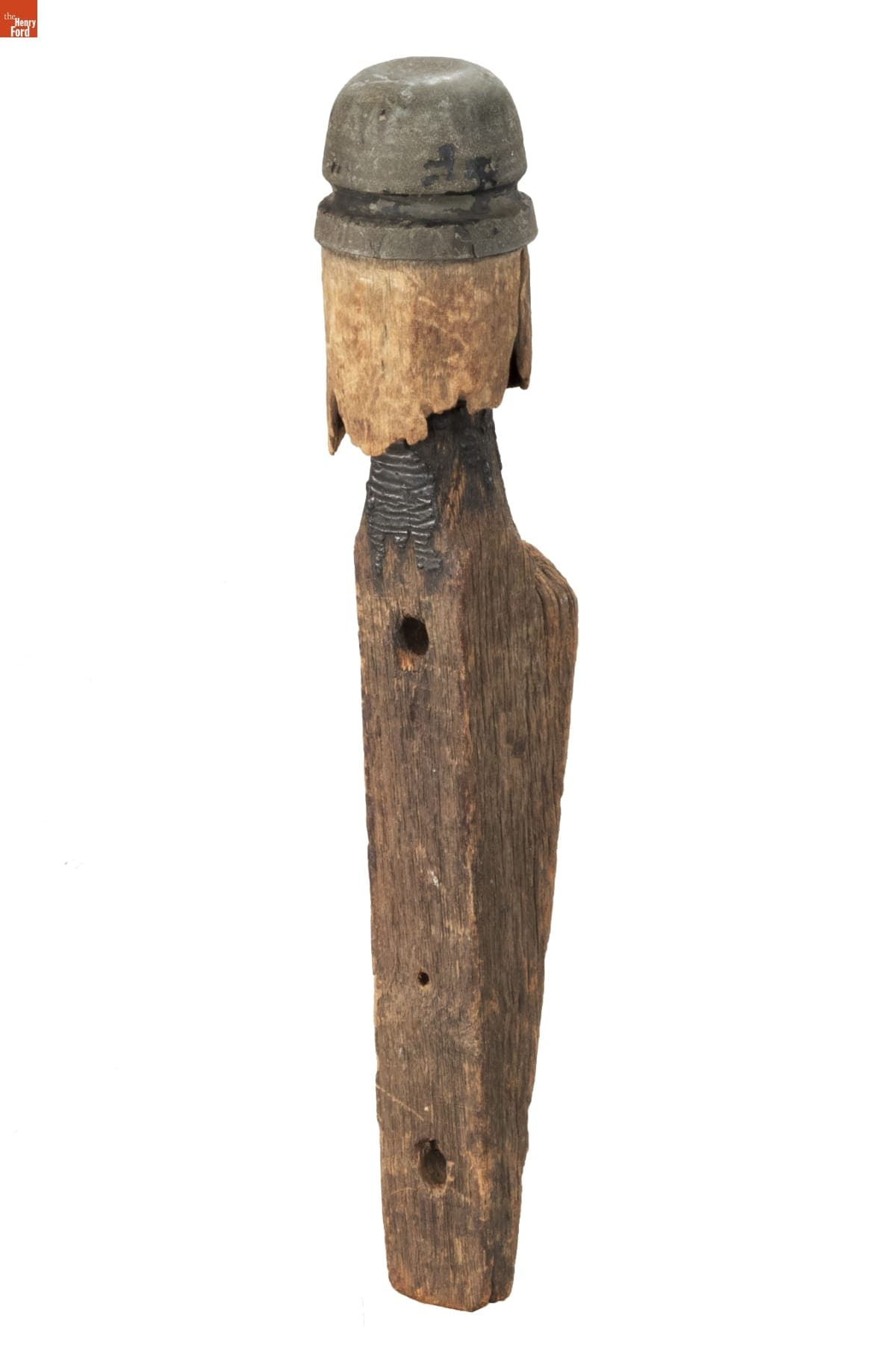 Insulator with Bracket, Used on First Telegraph Line in Michigan, 1854