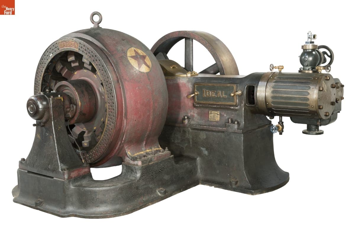 A. L. Ide & Sons Engine-Generator, circa 1905