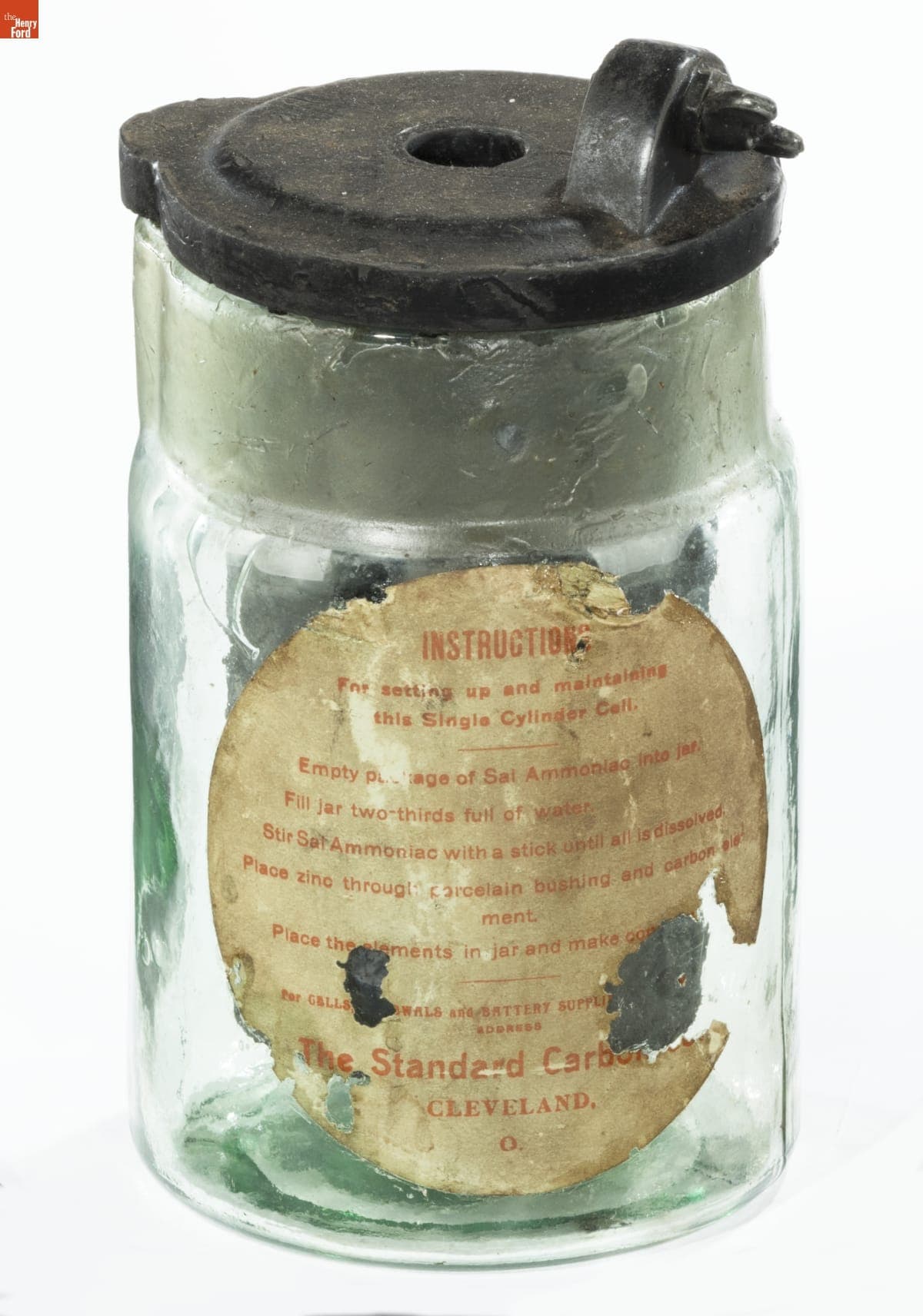 Battery Jar, 1887-1890