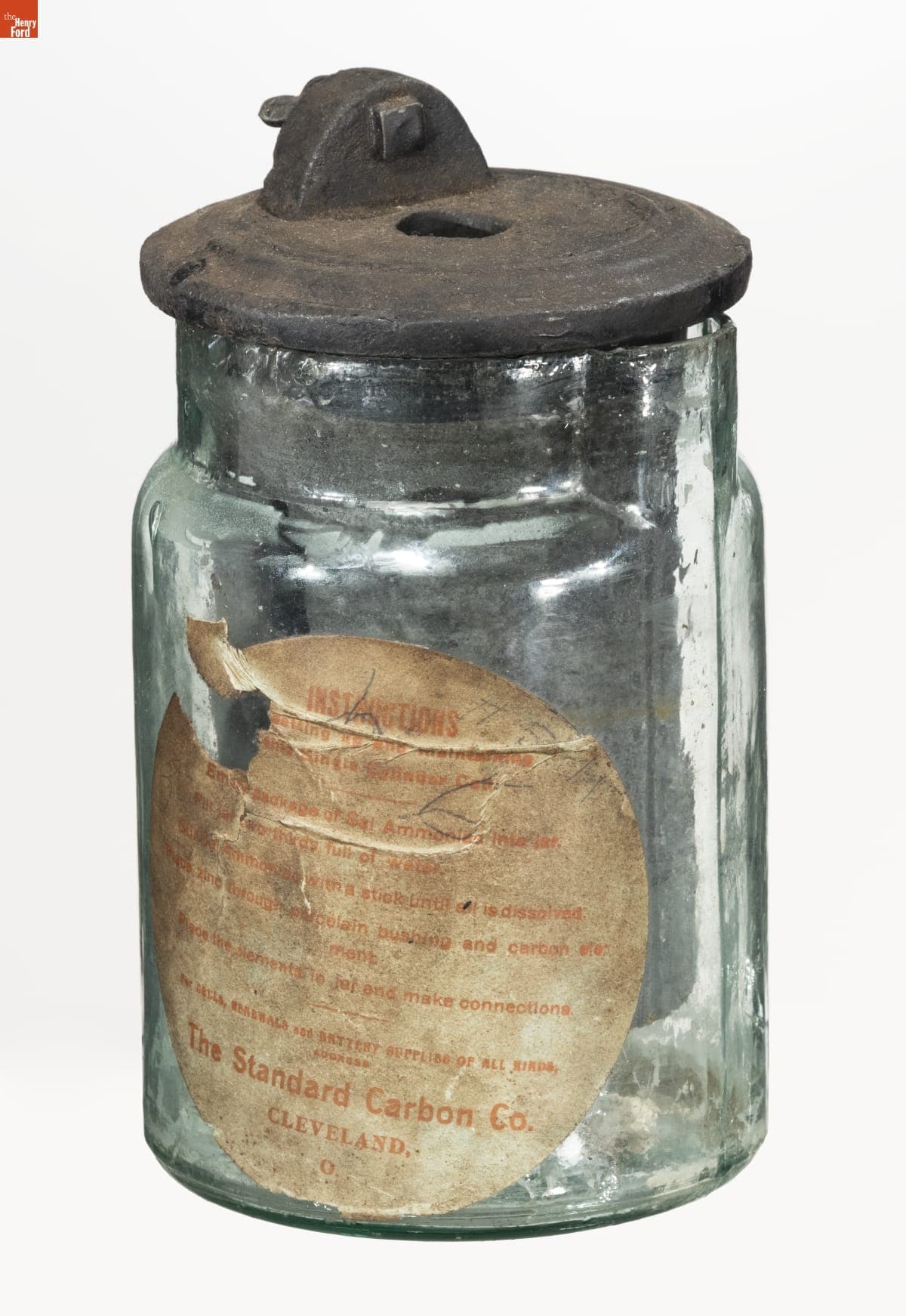 Battery Jar, 1887-1890