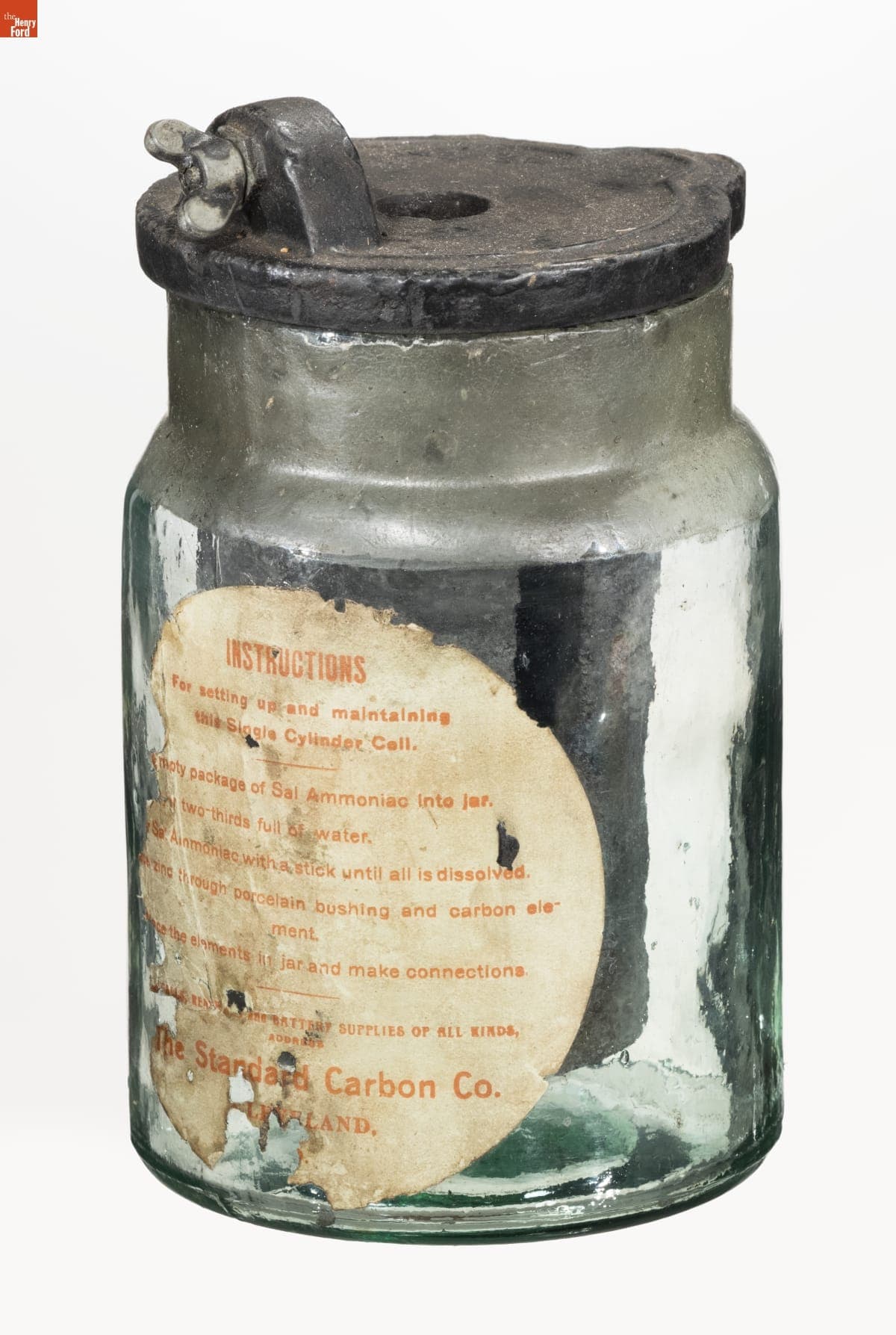 Battery Jar, 1887-1890