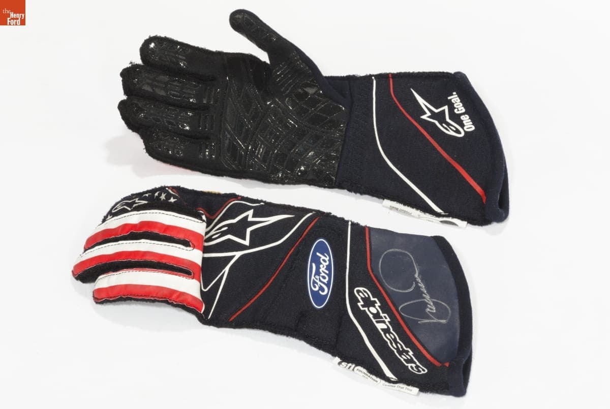 Racing Gloves Worn by Danica Patrick, 2016-2017