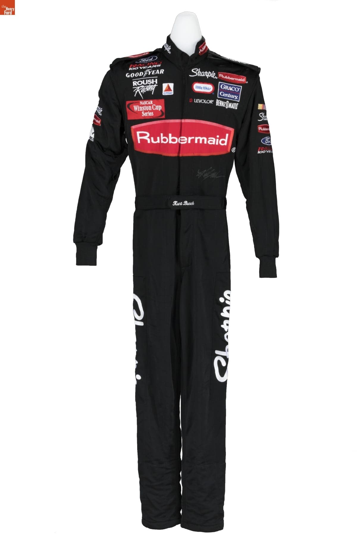 Racing Suit Worn by Kurt Busch While Competing in the NASCAR Winston Cup Series, 2001