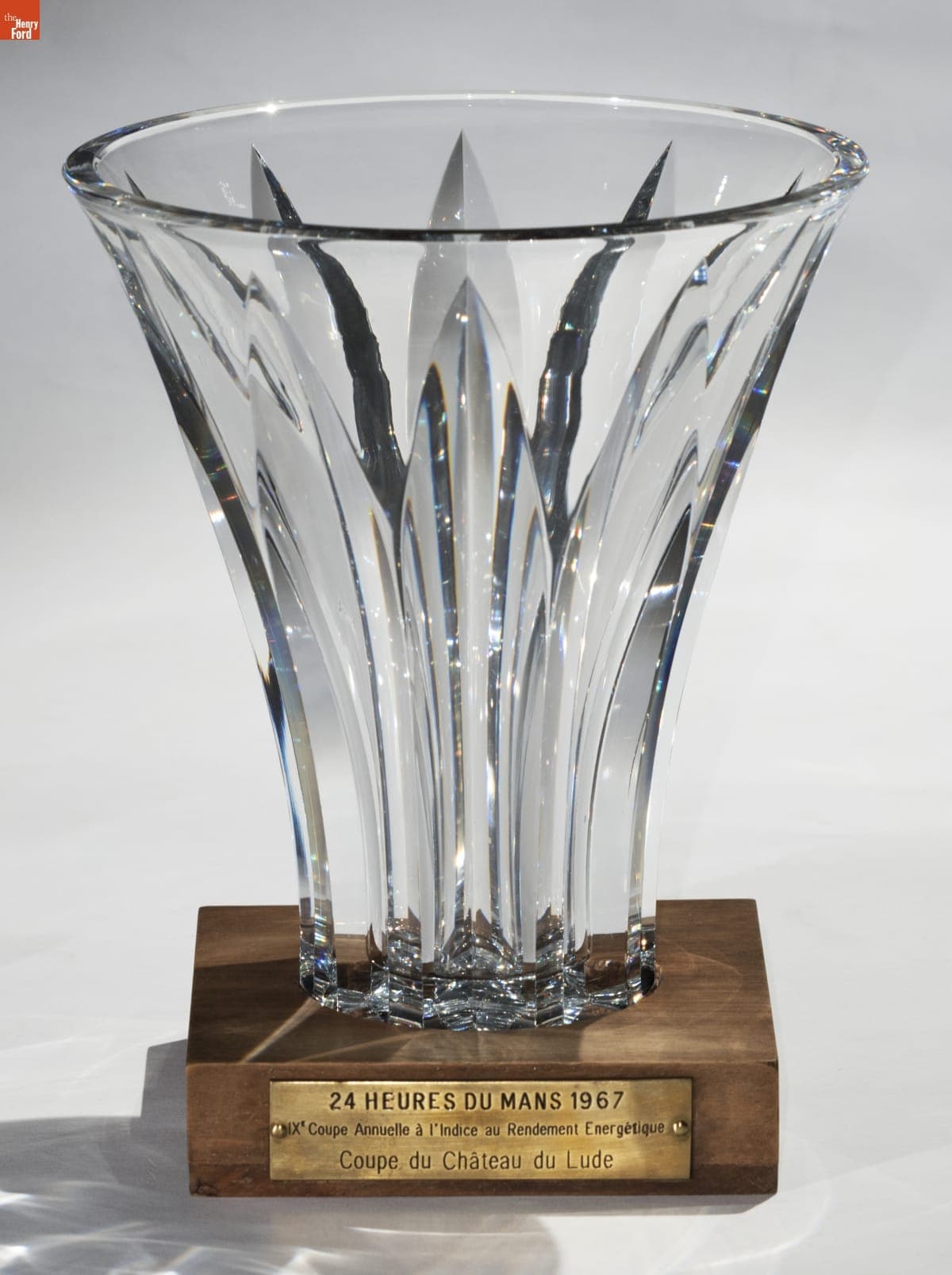 "Energy Efficiency" Trophy, Awarded to Ford Motor Company at the 1967 24 Hours of Le Mans Race