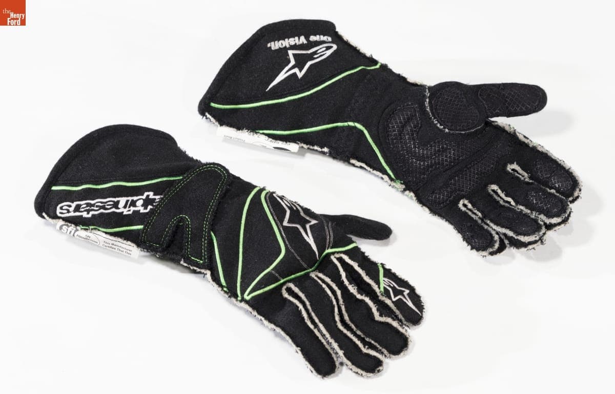 Racing Gloves Worn by Danica Patrick While Competing in the NASCAR Sprint Cup Series, circa 2012