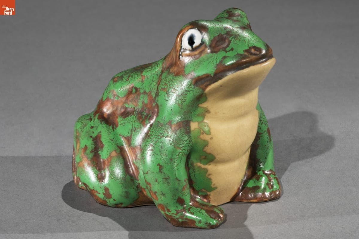 Frog Figurine, 1915-1930