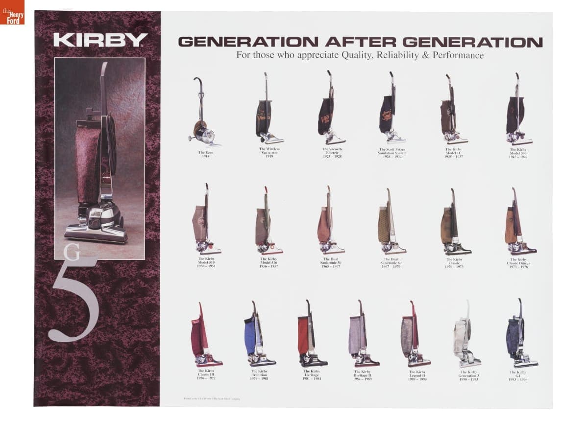 Kirby: Generation after Generation, for Those Who Appreciate Quality, Reliability & Performance, 1997
