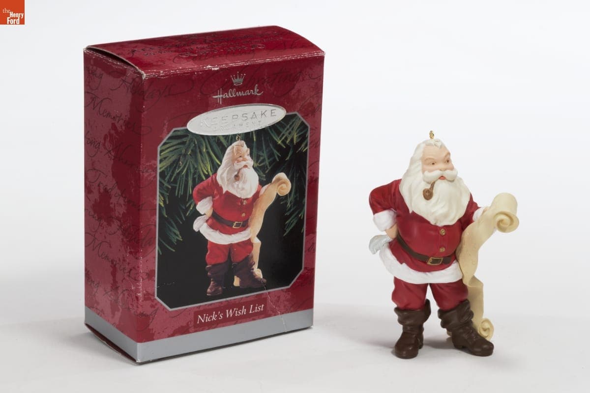 Hallmark "Nick's Wish List" Christmas Ornament, 1998