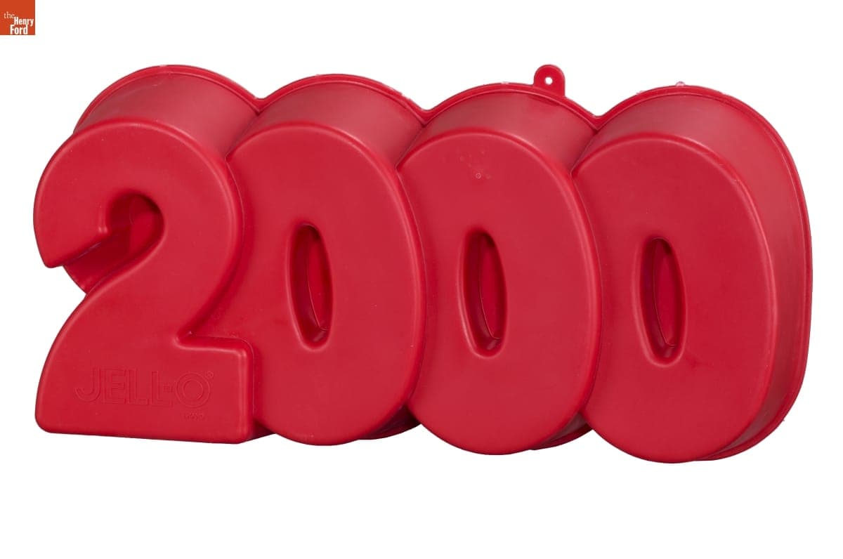 "Jell-O 2000" Gelatin Mold, circa 1999