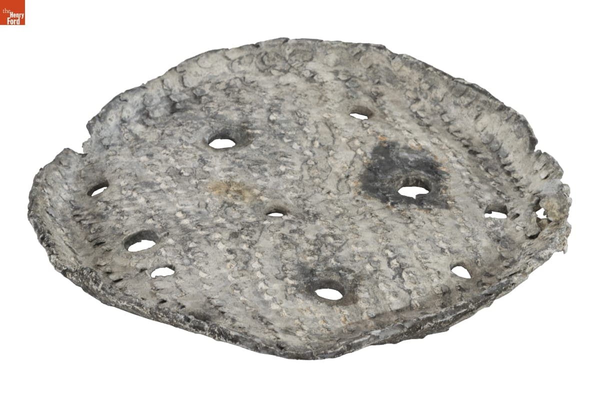 Experimental Storage Battery Plate, 1888