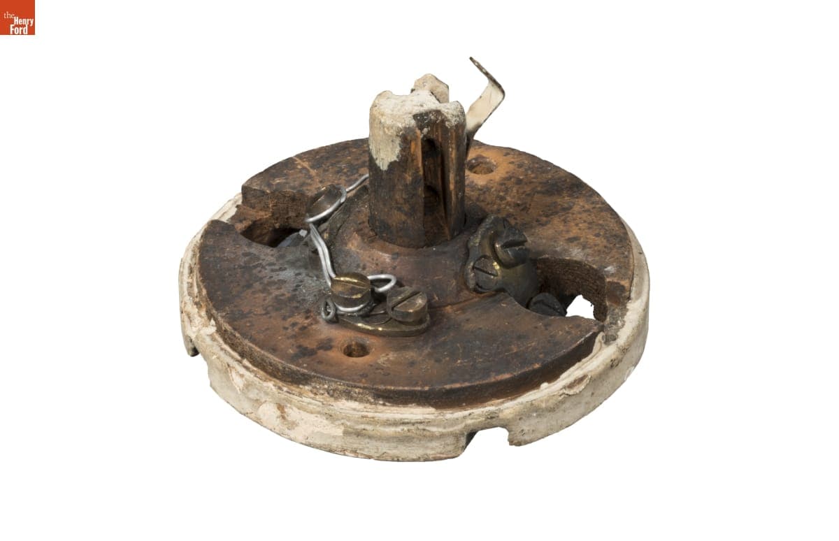 Bergmann & Company Ceiling Rosette, Used at James S. Gary & Son Cotton Mill, Alberton, Maryland, 1882