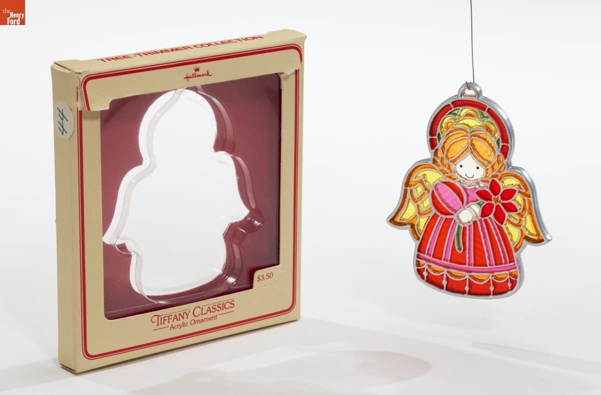 Hallmark "Tiffany Classics: Angel" Christmas Ornament, 1978