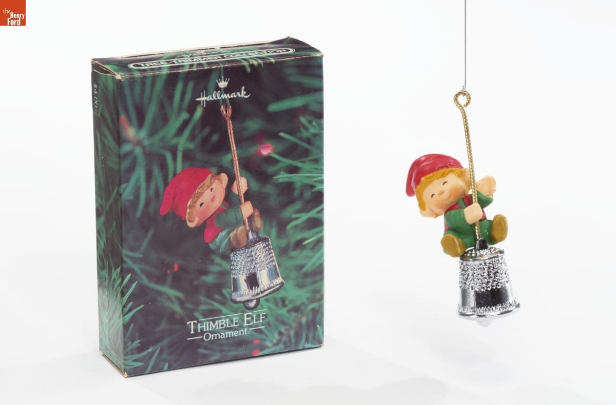 Hallmark "Thimble Series: Thimble Elf" Christmas Ornament, 1980