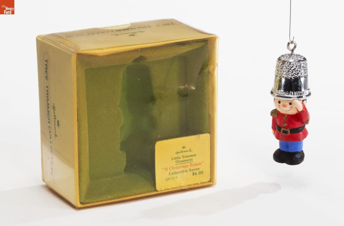 Hallmark "Thimble Series: A Christmas Salute" Christmas Ornament, 1979