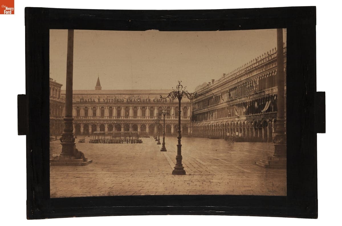 Megalethoscope Slide, "St. Mark's Square"