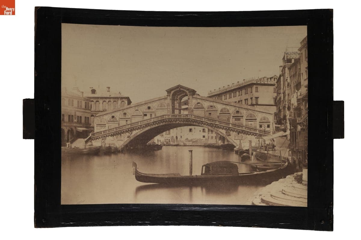 Megalethoscope Slide, "Rialto"