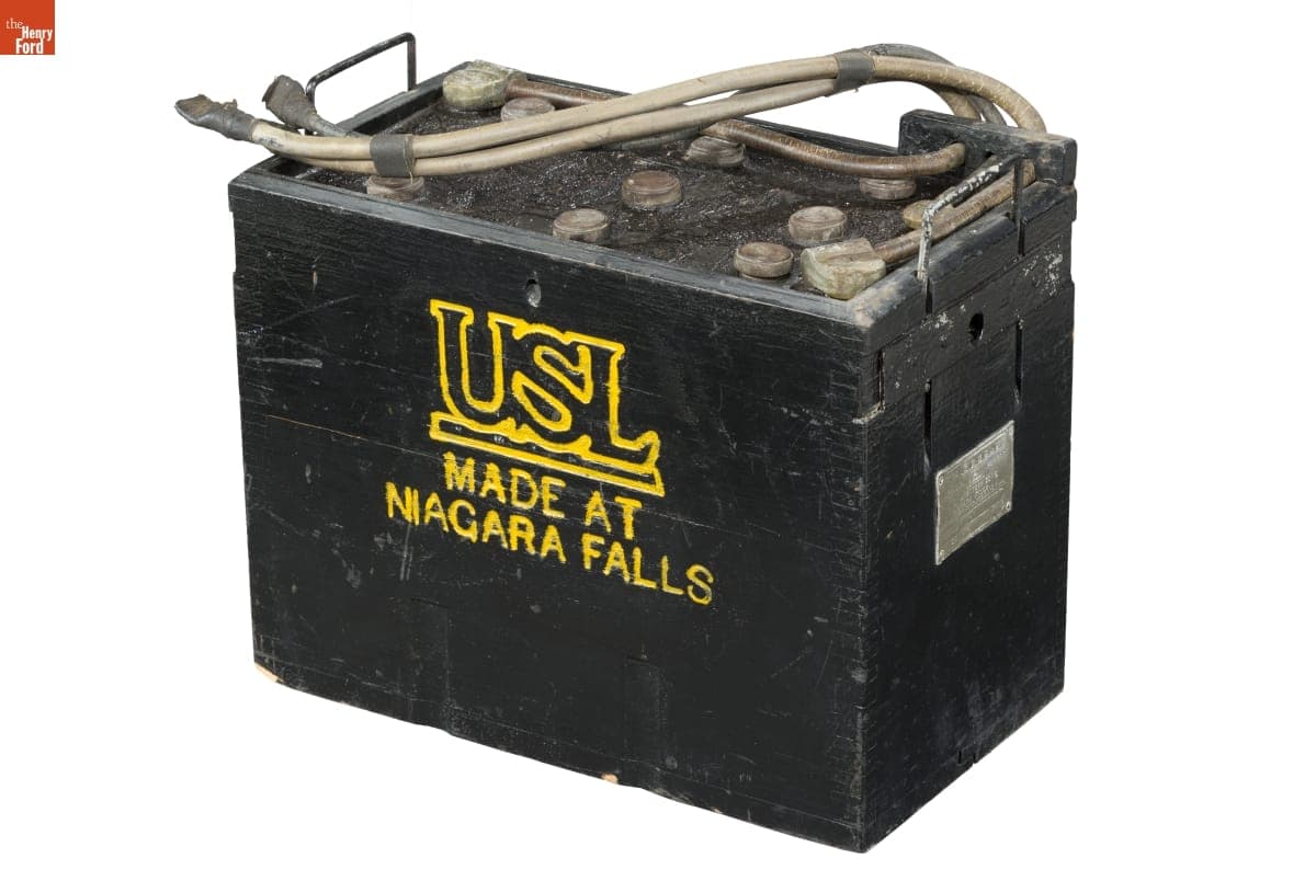 USL Battery Corp. Type EDC-909 Storage Battery, 1915-1920