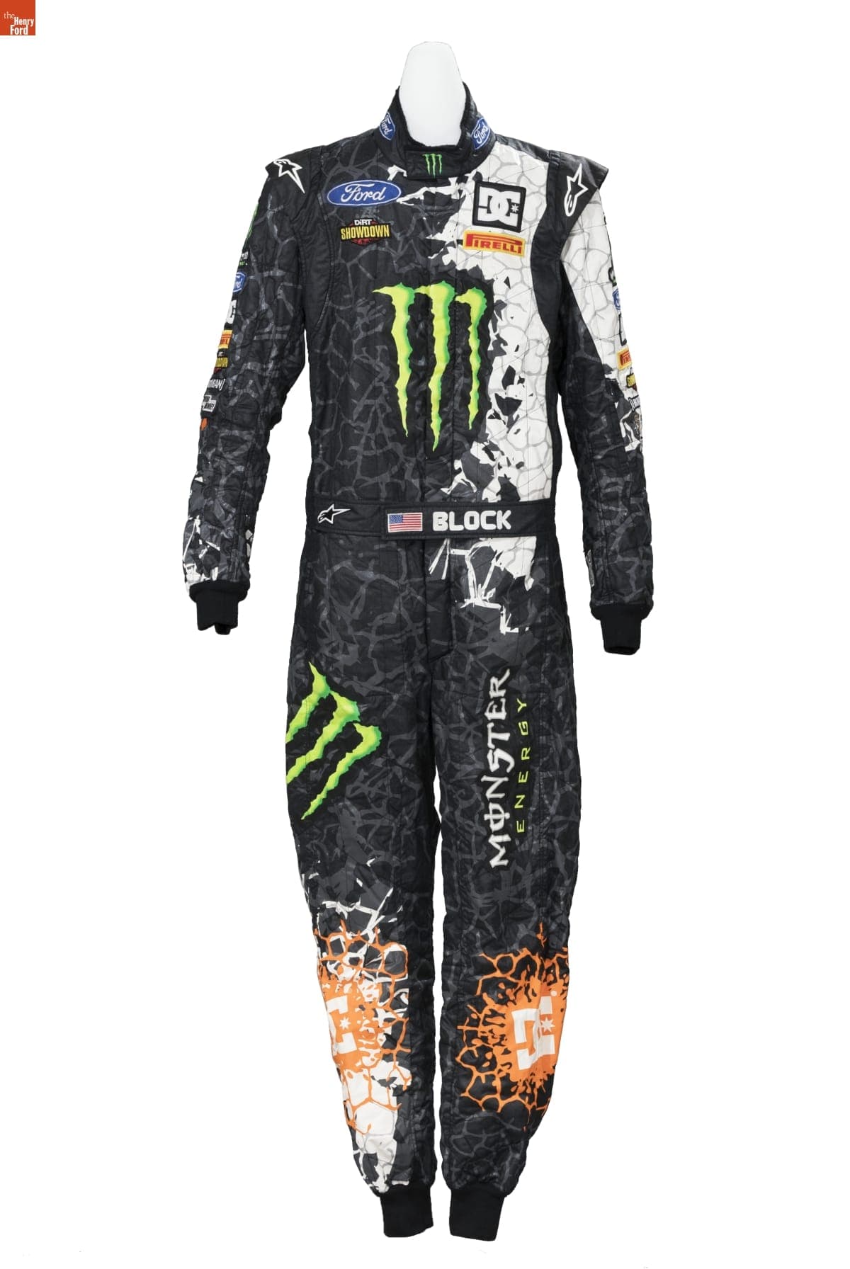 Racing Suit Worn by Ken Block in "Gymkhana Five," circa 2012