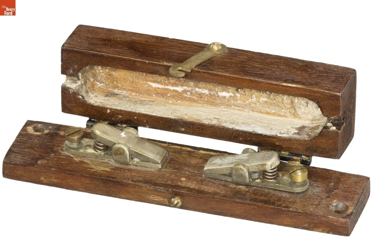 Weston Electrical Instrument Co. Single Fuse Box, circa 1890