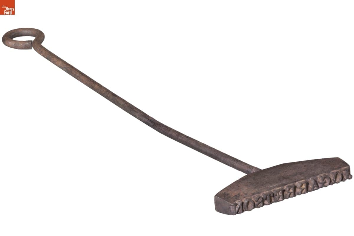 Branding Iron, "J.C. GARRETSON"